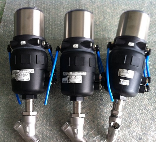 不銹鋼電動角座閥